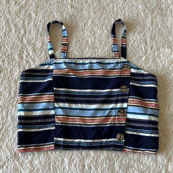 Striped crop top size large - Picture 3 of 16